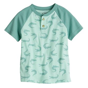 Baby & Toddler Boy Jumping Beans® Raglan Henley T-Shirt