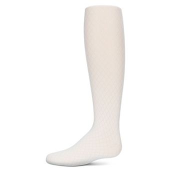 Girls' Diamond Semi Opaque Nylon Tights
