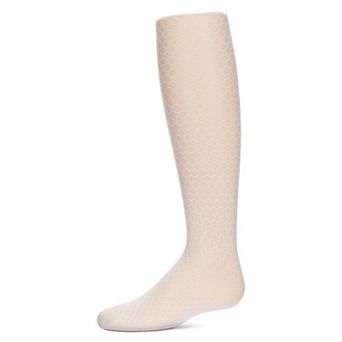 Girls' Diamond Dot Semi-opaque Microfiber Tights