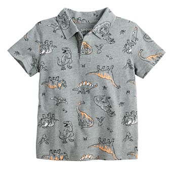 Baby & Toddler Boy Jumping Beans® Jersey Print Polo