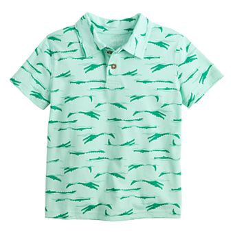 Baby & Toddler Boy Jumping Beans® Jersey Print Polo