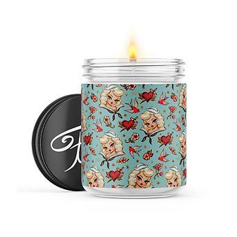 Suzy Sailor Blue - 22-oz Candle Jar - Eucalyptus