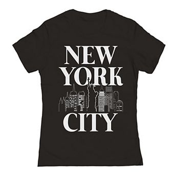Junior's New York City Skyline Graphic Tee