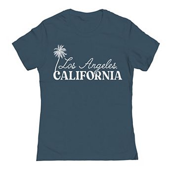 Junior's Los Angeles Text Graphic Tee