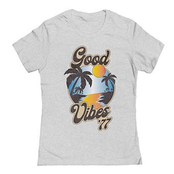 Junior's Good Vibes 77 Graphic Tee