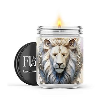 Zodiac Leo - 22-oz Candle Jar - Sea Salt & Peony