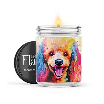 Poodle - 22-oz Candle Jar - Sea Salt & Peony