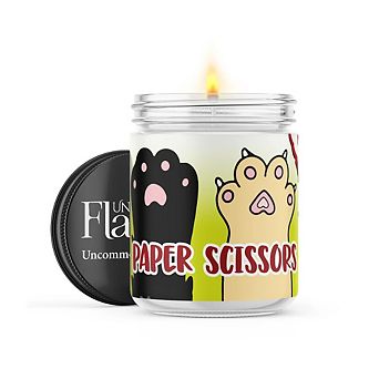 Rock, Paper, Scissors - 22-oz Candle Jar - Eucalyptus