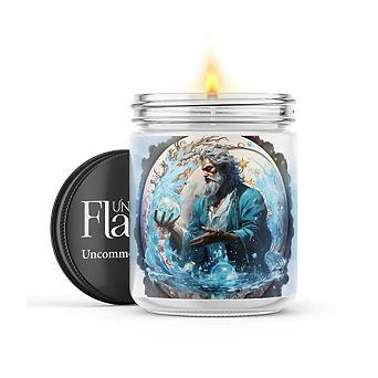 Zodiac Aquarius - 22-oz Candle Jar - Mahogany Teakwood