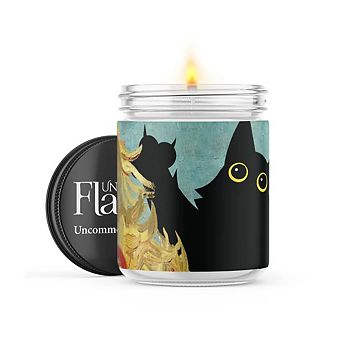 Sunflower Cat - 22-oz Candle Jar - Black Ice