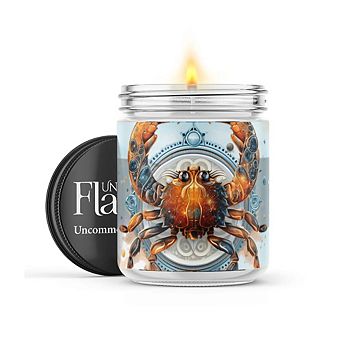 Zodiac Cancer - 22-oz Candle Jar - Sea Salt & Peony