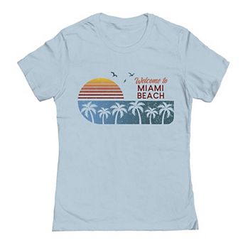 Junior's Welcome Miami Beach Graphic Tee