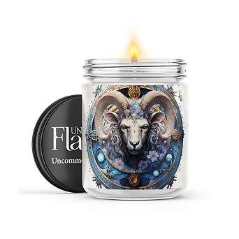 Zodiac Aries - 22-oz Candle Jar - Wildflowers