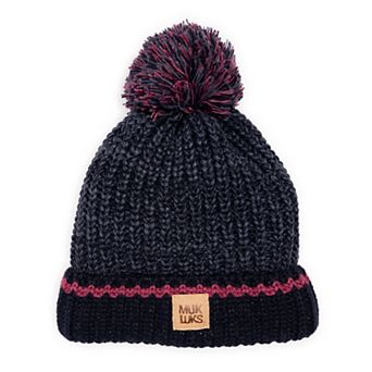 Women's MUK LUKS Marled Chunky Stitch Hat