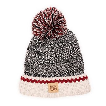 Women's MUK LUKS Marled Chunky Stitch Hat