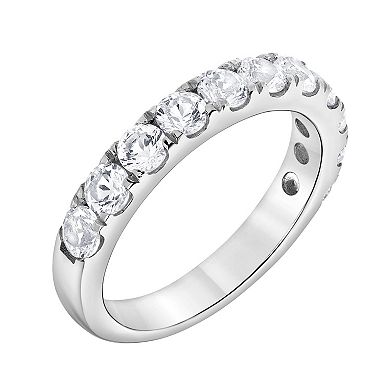 Gemstone Brilliance Lab-Created White Sapphire Ring