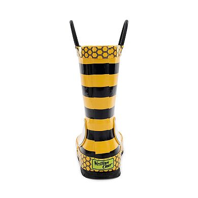 Buzzy Bee Toddler Rain Boots
