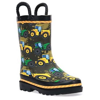 Tractor Tough Toddler Rain Boots
