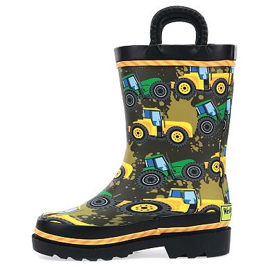 Tractor Tough Toddler Rain Boots