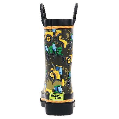 Tractor Tough Toddler Rain Boots