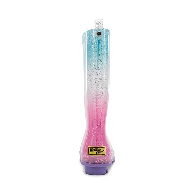Western Chief EverGlitter Tall Girls' Rainboots