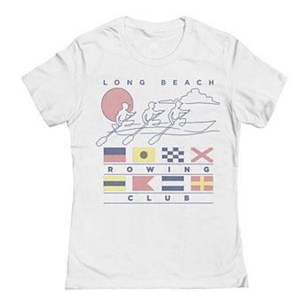 Junior's Long Beach Rowing Graphic Tee