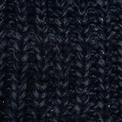 Women's MUK LUKS Marled Chunky Stitch Mittens