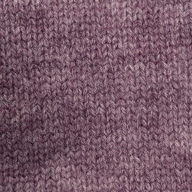 Women's MUK LUKS Ribbed Colorblock Gloves