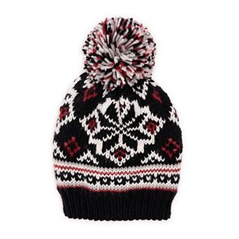 Women's MUK LUKS Icelandic Patterned Beanie