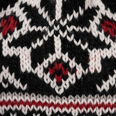 Women's MUK LUKS Icelandic Patterned Beanie