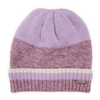 Women's MUK LUKS Ribbed Colorblock Beanie