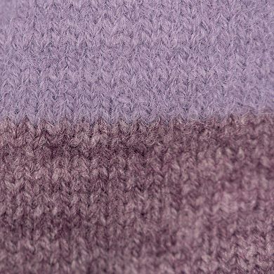 Women's MUK LUKS Ribbed Colorblock Beanie