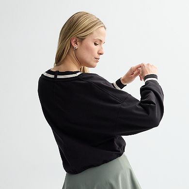 Women's FLX Embrace Varsity Drawstring Waist Popover