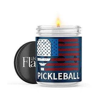 Pickleball Usa - 22-oz Candle Jar - Sweet Orange & Chili Pepper