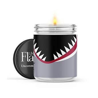 Wide Mouth Shark - 22-oz Candle Jar - Mahogany Teakwood