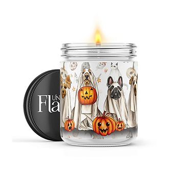 Cats & Dogs Halloween - 22-oz Candle Jar - Apple Cider & Clove