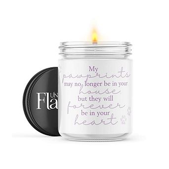 Pawprints On My Heart - 22-oz Candle Jar - Sea Salt & Peony