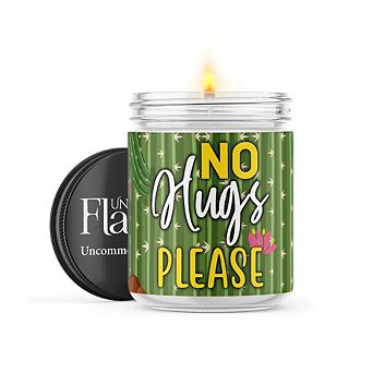 No Hugs Please - 22-oz Candle Jar - Mahogany Teakwood