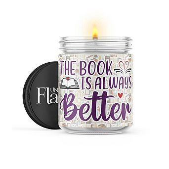 The Book Is Always Better - 22-oz Candle Jar - Black Ice