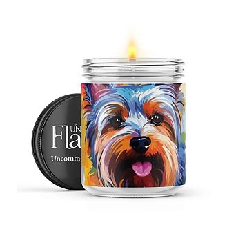 Yorkshire Terrier - 22-oz Candle Jar - Black Ice