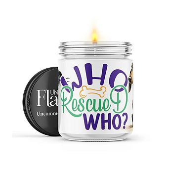 Who Rescued Who - 22-oz Candle Jar - Warm Vanilla Sugar