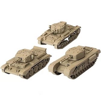 Battlefront Miniatures World of Tanks: U.K. Tank Platoon Expansion