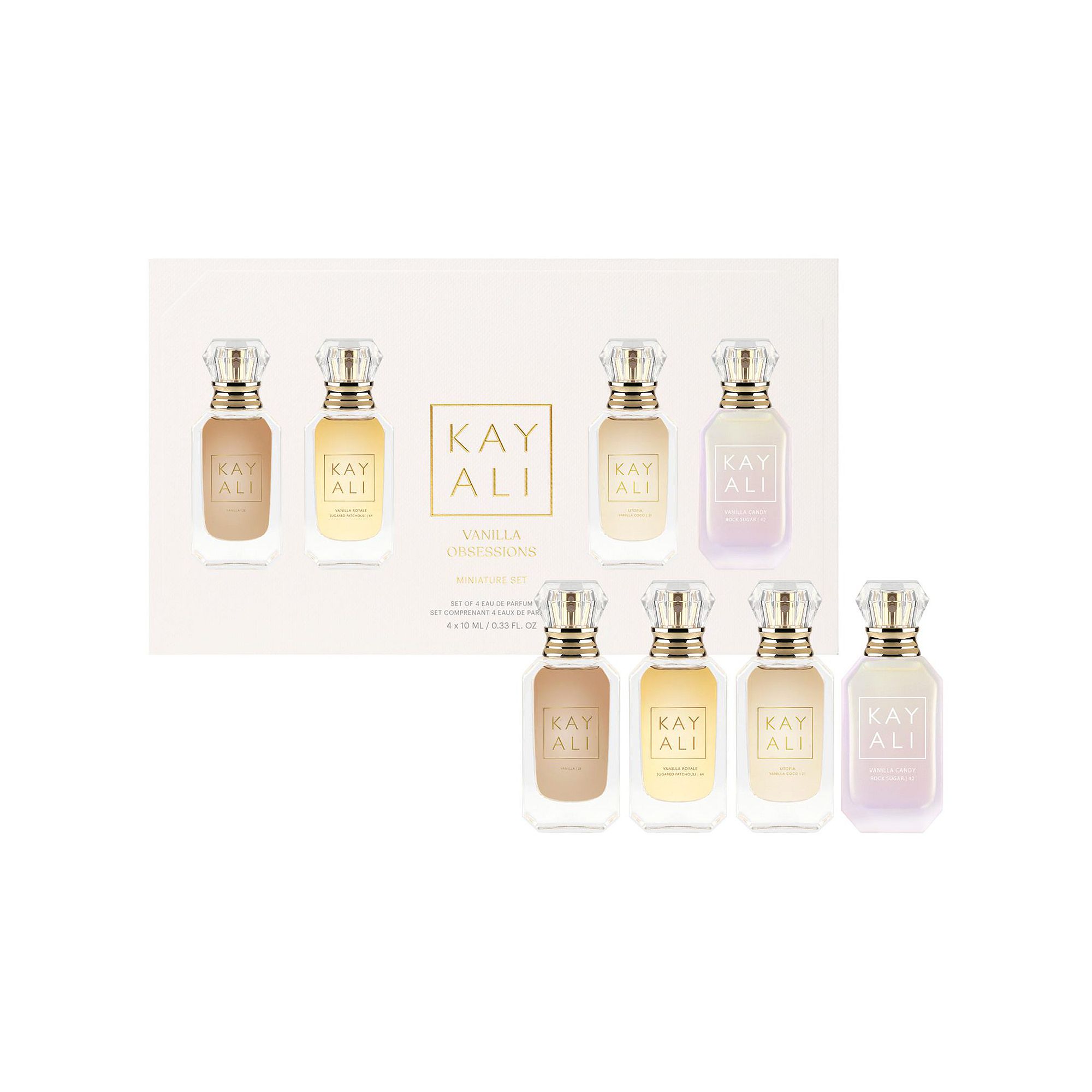 Kayali Vanilla Miniature Obsessions Perfume Set, White