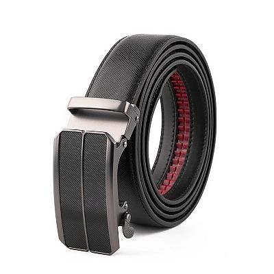 Men s Ratchet Dress Belt with Click Sliding Buckle