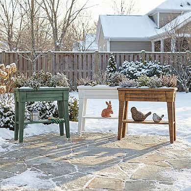 BrylaneHome 36W Raised Garden Planter