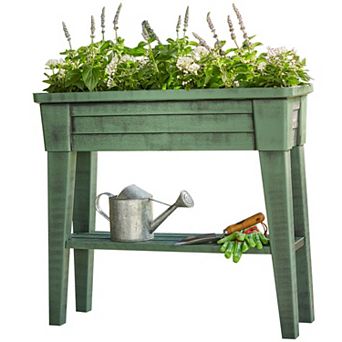 BrylaneHome 36W Raised Planter