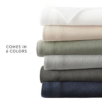 Urban Loft's 100% Cotton Jersey Knit Sheets, Ultra Soft, 4 Piece Sheet Set
