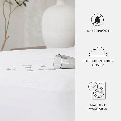 Soft Padded Mattress Protector, Waterproof & Machine Washable - All Sizes