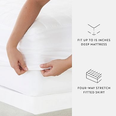 Soft Padded Mattress Protector, Waterproof & Machine Washable - All Sizes