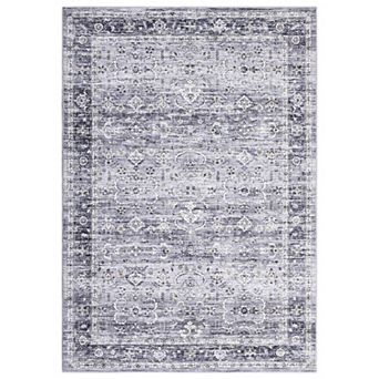 Garvee Indoor Vintage Oriental Rug and Shaggy Floor Carpet for Home Decor